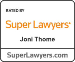 Rated by Super Lawyers: Joni Thome