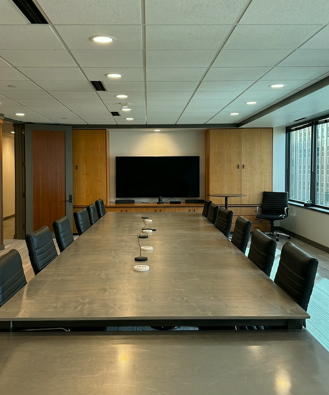 Conference room in the Wanta Thome Minneapolis office